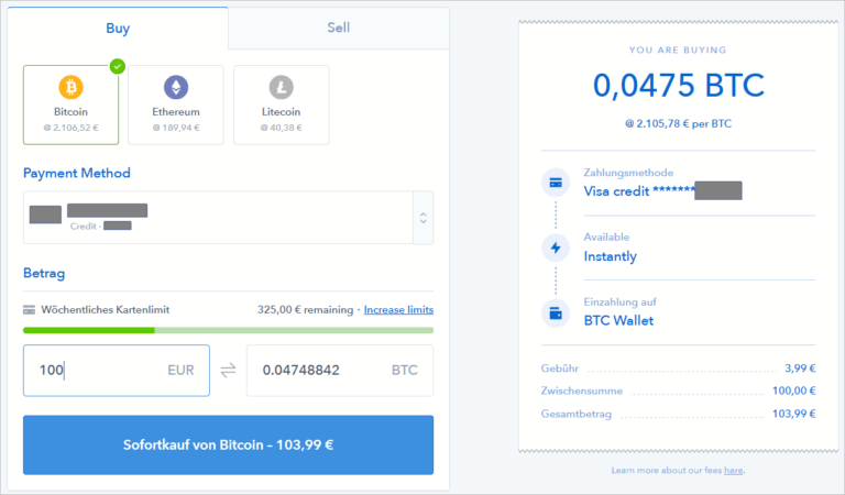 coinbase bitcoin ethereum tauschen